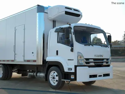  Isuzu FTR Vehicle Cargo Truck 2025 White 