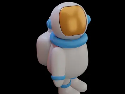 Astra Sci-Fi Model Low-poly 3D model