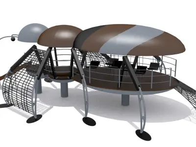 Ant Playground Low-poly 3D model