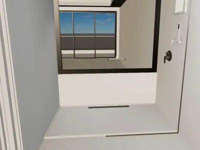 Shower Tray 3D model