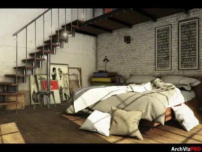 ArchVizPRO Interior Vol 2 Low-poly 3D model