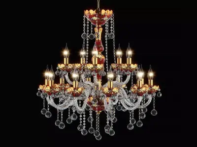 738152 Vidare Osgona Chandelier 3D model