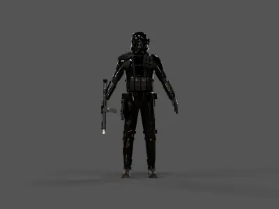 Star Wars Death Trooper 3D model