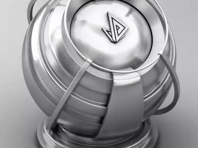 VRAY SHADER---METAL---Mercury Texture