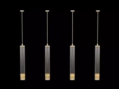 Modern Hanging Lamps Low-poly 3D model