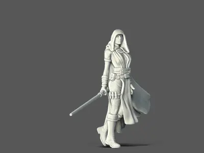 Dark side Bundle - 4 miniatures 35 mm scale 3D print model