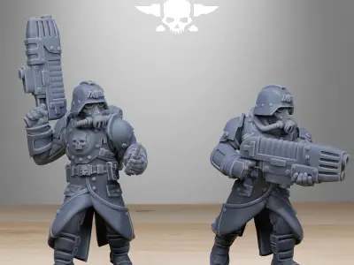 GrimGuard Bombardiers 3D print model