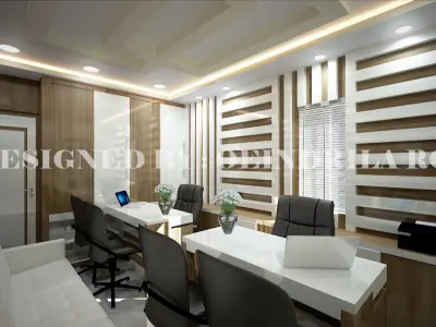 OFFICE INTERIOR WORK  3D model