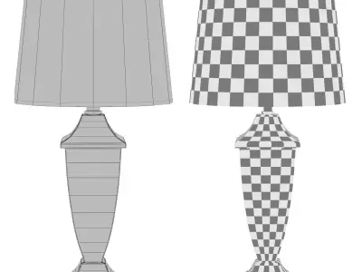 Kenneth 30 Table Lamp ANDO3563 3D model