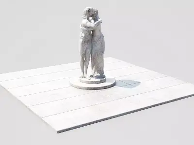 statue 03-09 AM148 3D model