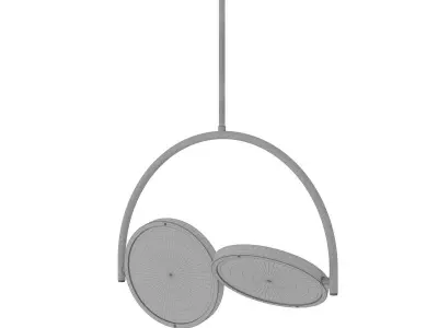 In-Circles Pendant 3D model