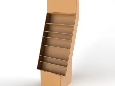 Point of Sale Cardboard Display Stand Texture