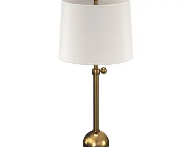 Marshall 1-light Vintage Brass Table Lamp 3D model