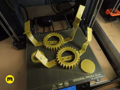 Jinx Pistol Stand Free 3D print model