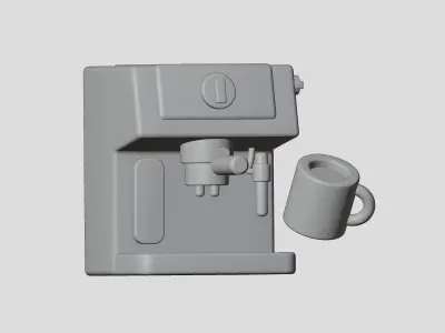 coffee maker 3D model buy