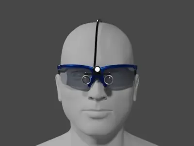 Surgical Binocular Loupes 3D model
