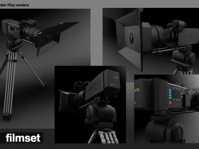 Filmset Props 3D model