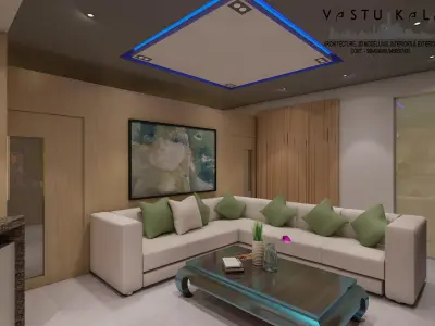 Coaching Reception And Waiting Hall 3D model