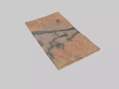 Khartoum North City Low-poly 3D model