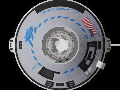 Boeing CST-100 Starliner 3D model