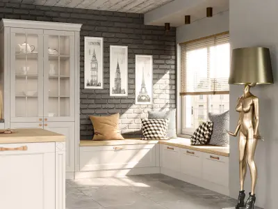 Kitchen Alya Modell interior 3D model