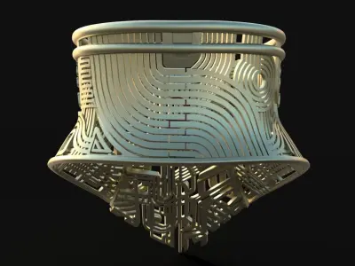JUPITER ASCENDING BALEM COLLAR 3D print model