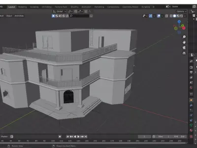 arabian villa 3D model