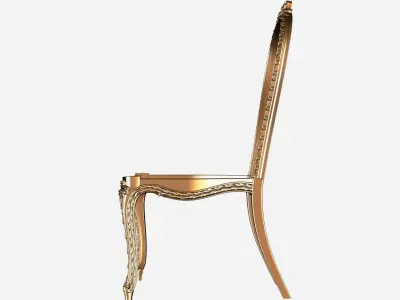 Chair 3d model for cnc 03 3D model