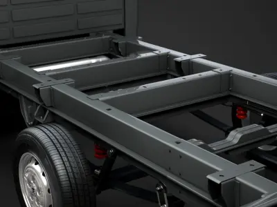 Peugeot Boxer Manager Chassis Truck Crew Cab 4035XL WB 2020 3D model