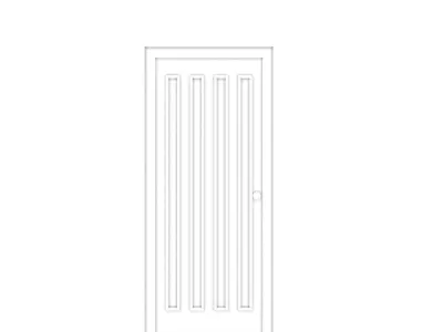 modern door 03 -msk Free 3D model