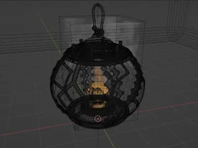 Holding lamp  Free 3D model