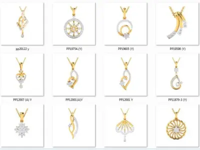 Collection 93 Pendant 3dm stl render details  3D print model