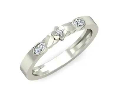 Women Ring  Render 3dm STL OBJ FBX Details 3D print model 399