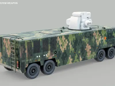  LY-1 Military Laser Weapon Complex Vehicle Based PBR 