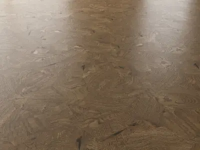  Parquet Oak Estate NEW Brushed set 7 3D model