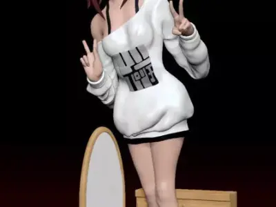 Momo Ayese Winky Fan art 3D print model