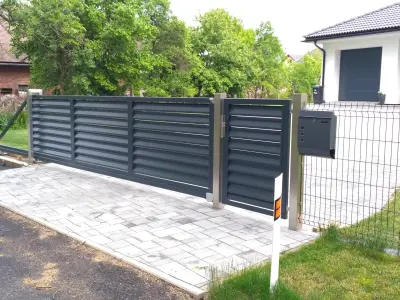 SLIDING GATE 3D model