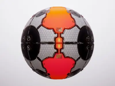 PBR Sci-Fi Spaceship Texture 41 Low-poly 3D model