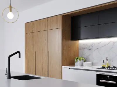 Minosa kitchen 3D model