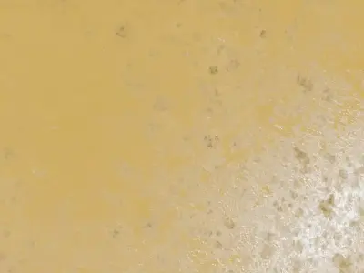 Yellow Metal Painted PBR Seamless Texture