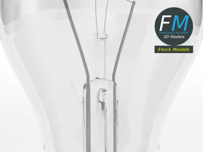 Light bulb 1 3D model