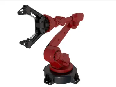 Industrial Robot Arm 3D model
