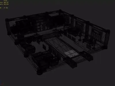 Gang Indoor - Advanced Vault 3D model