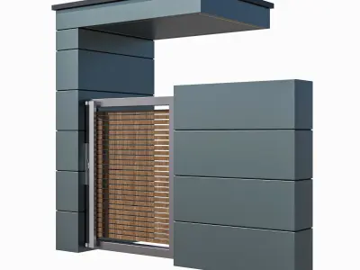 Entrance Gate  3D model