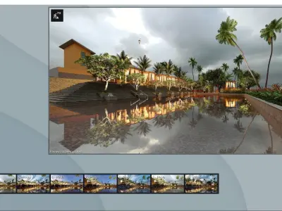 SCENE LUMION 11 5 AND ABOVE box house BY YOGA4ARCH  3D model