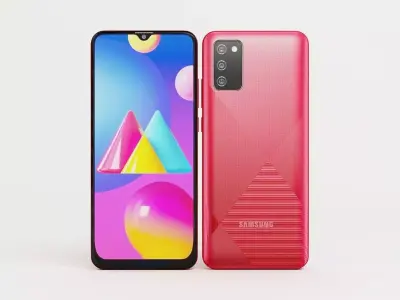 samsung galaxy m02s 3D model