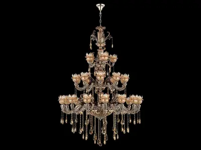 MD 89360-34 Osgona Chandelier 3D model