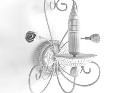 KOLARZ ROSSANA 1 light sconce 3D model