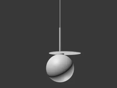 Umbra Glass Pendant By Bomma 3D model