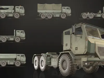 Military Truck V2 - Pack 1